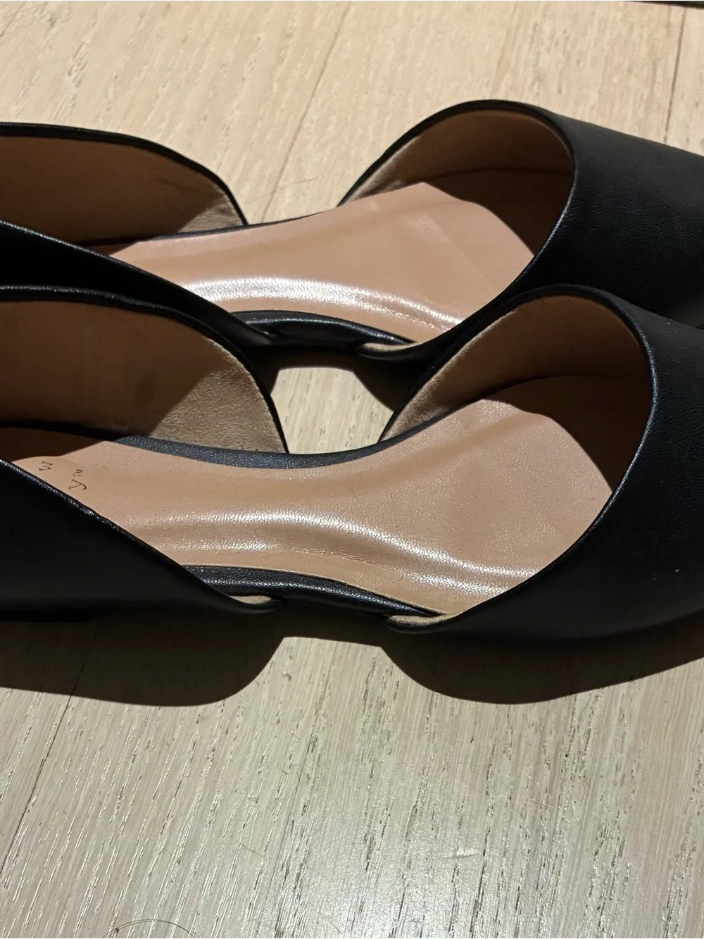 Target Black D'Orsay Pointed-Toe Flats